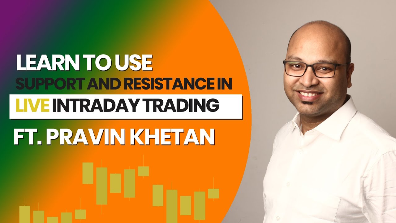 Episode 3 - How to create support and resistance lines for intraday trading strategy - Hindi