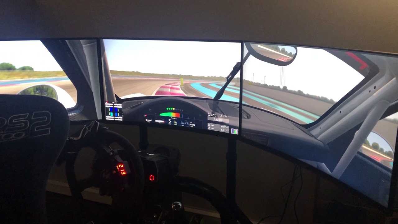 Jedno z okrążeń w AG Racing
