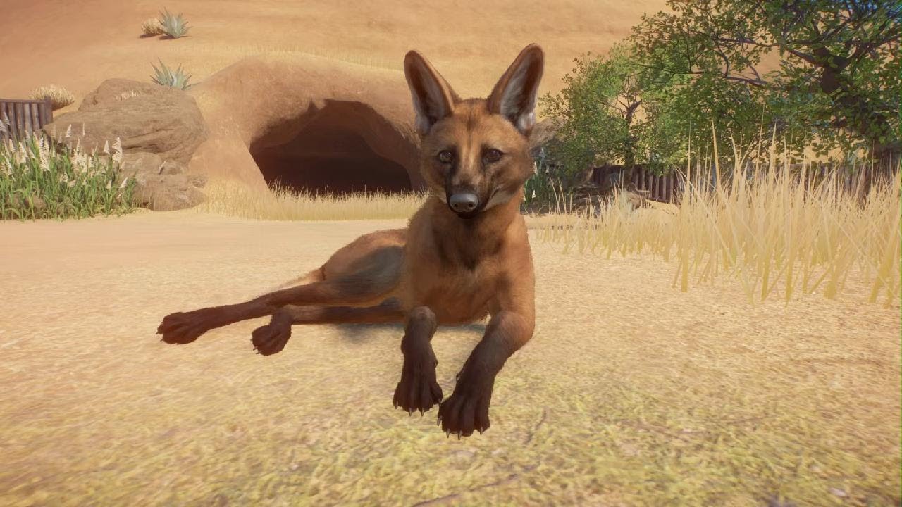 Planet Zoo Grasslands Animal Pack: Maned Wolf