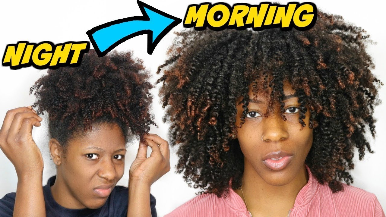 Night🌜to Morning🌤 NATURAL HAIR ROUTINE // How I Refresh, Grow, and Make My Type 4 Hair Last