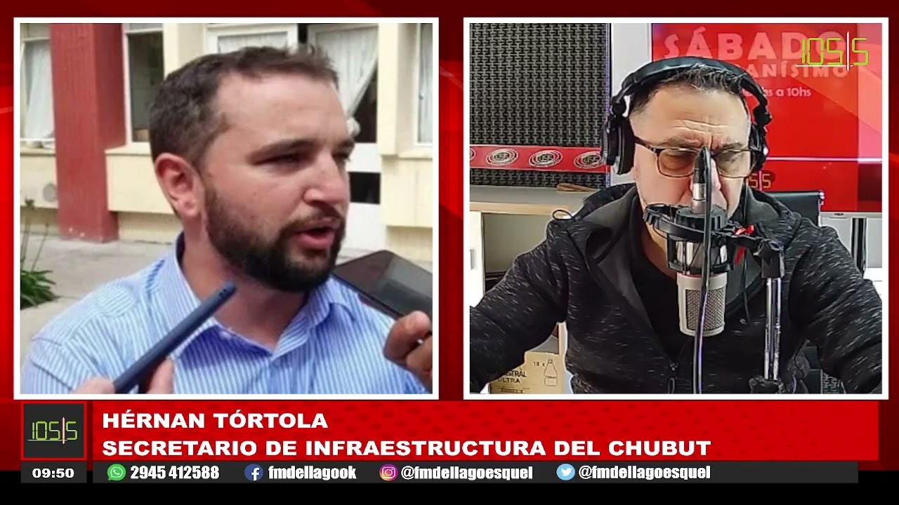 Hérnan Tórtola, secretario de infraestructura del Chubut