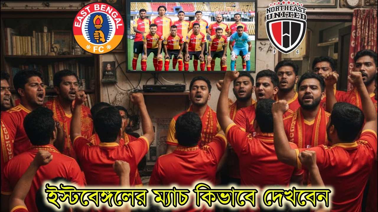 ইস্টবেঙ্গলের ম্যাচ কিভাবে দেখবেন জেনে নিন😍ISL 2026 এর TV ও Mobile এ LIVE দেখুন 😍
