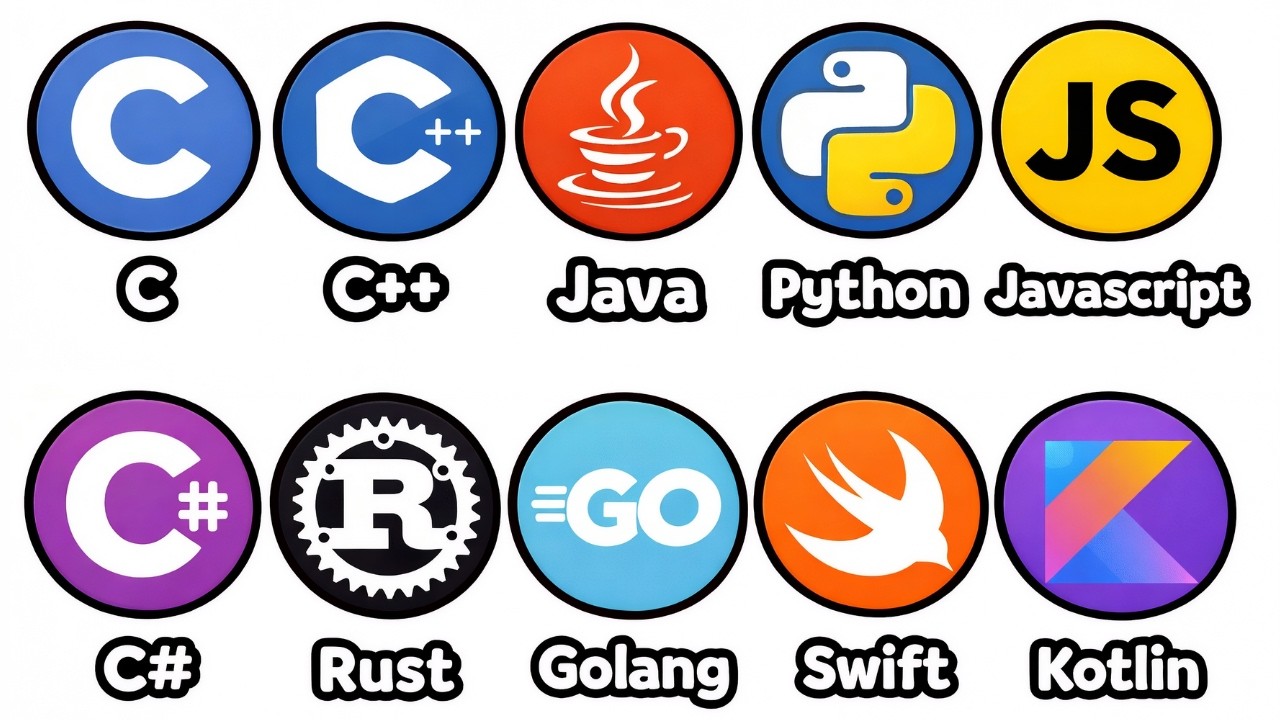 10 Programming Languages Explained In 5 Minutes