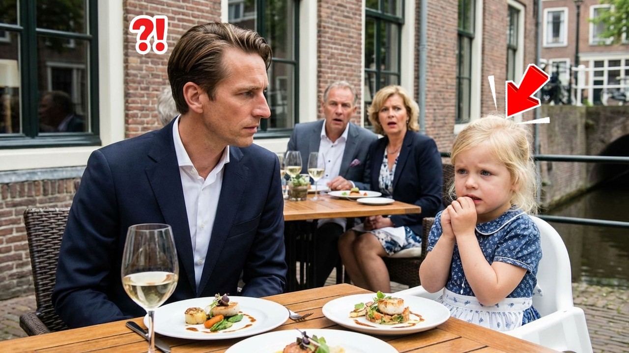 “PAPA, MAG IK MET JE ETEN” — DE VRAAG DIE DE TROTS VAN EEN MILJONAIR VERBRIJZELDE 👍🔔📢