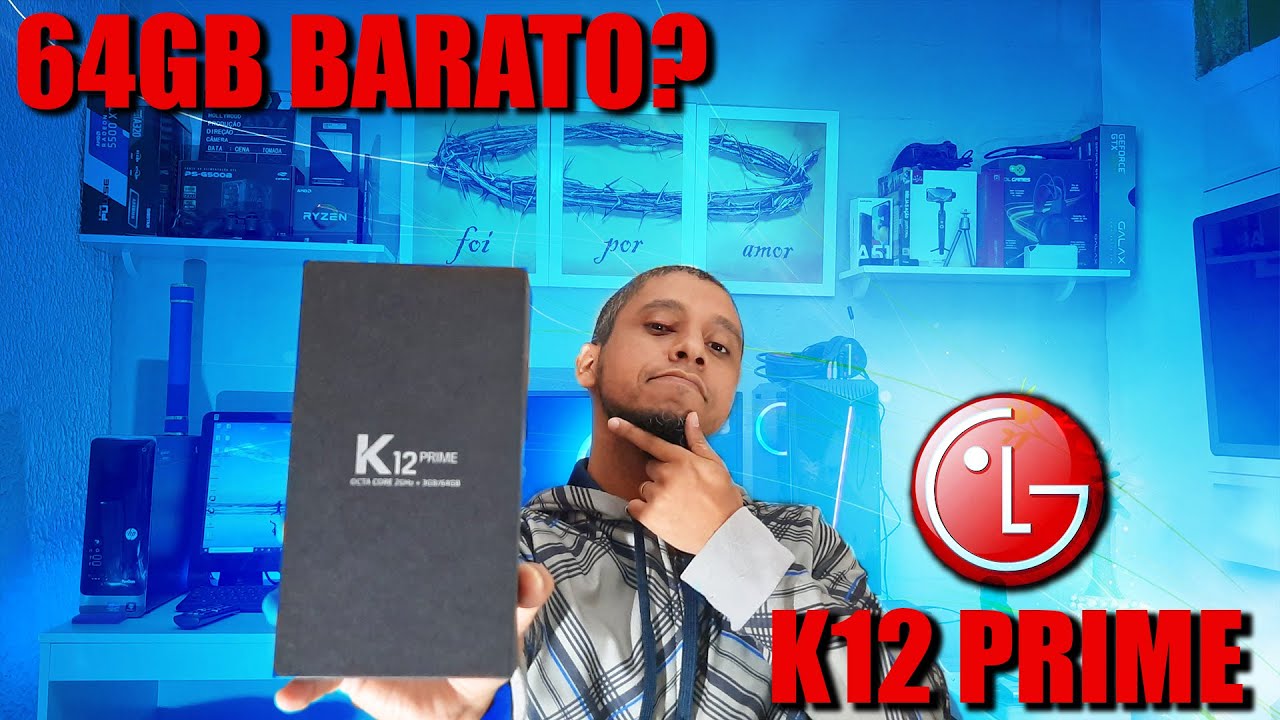 LG K12 Prime &ndash; 64/3GB e perdido entre o b&aacute;sico e intermedi&aacute;rio ainda &eacute; uma boa op&ccedil;&atilde;o? - Unboxing