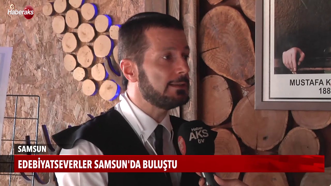 Edebiyat severler Samsun'da buluştu