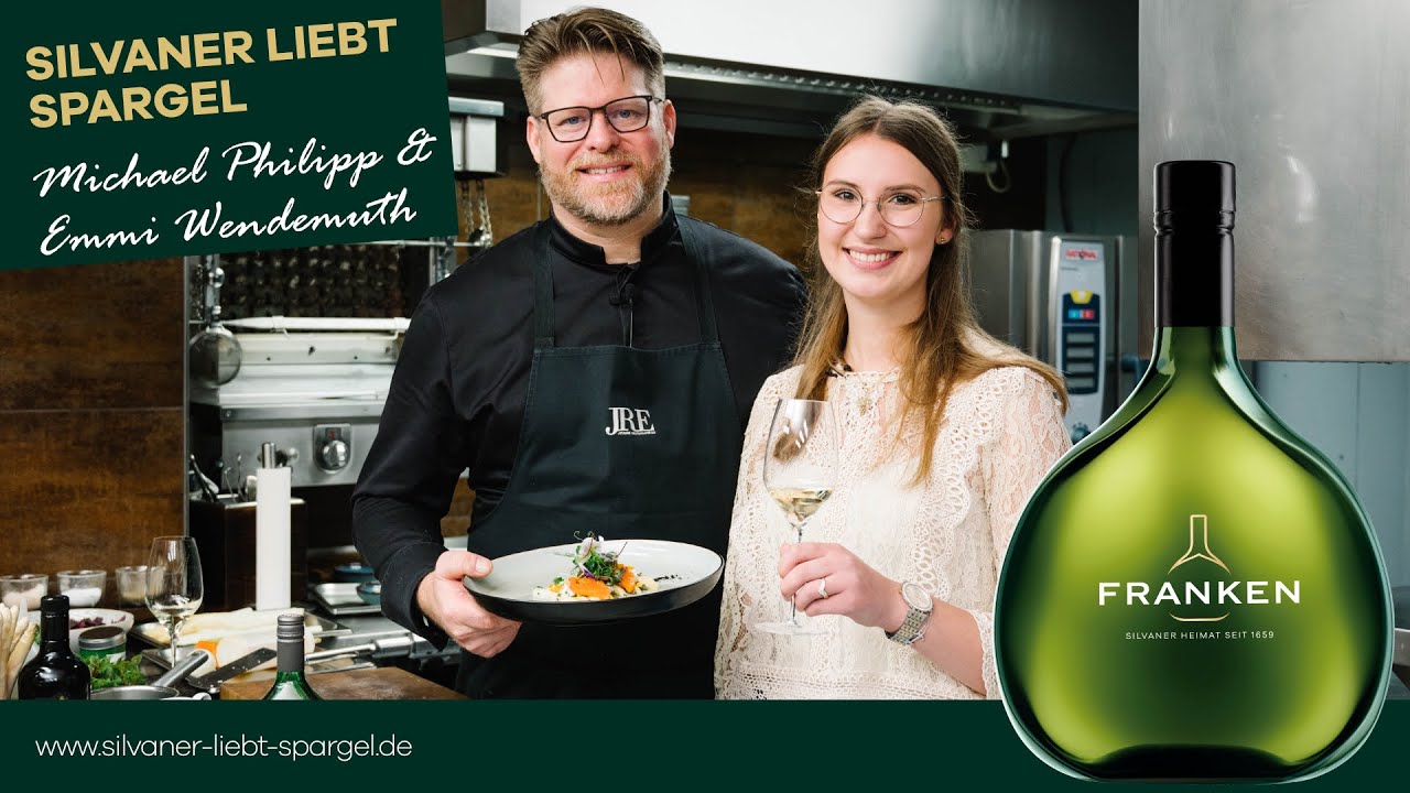 Sternekoch Michael Philipp kocht mit Emmi Wendemuth | Eismeerforelle an Spargelsalat mit Silvaner