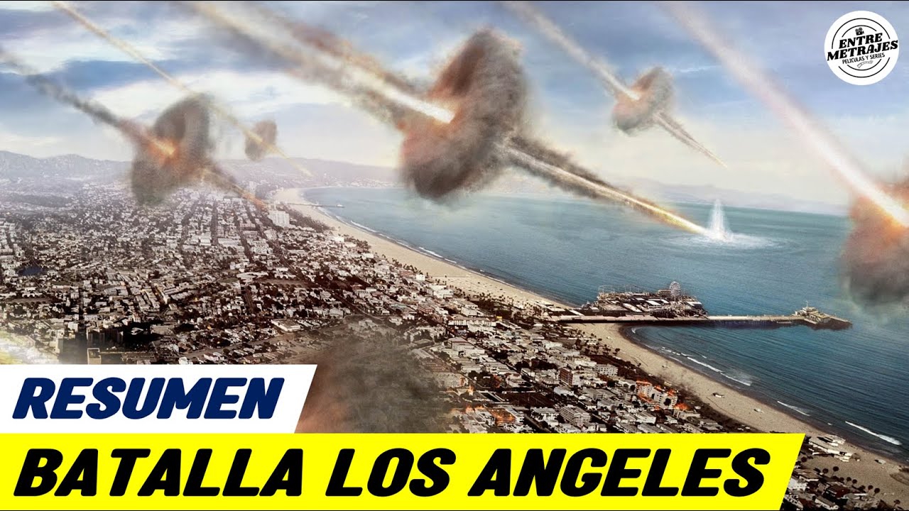 Una AMENZA del ESPACIO Exterior | Batalla Los Angeles | RESUMEN