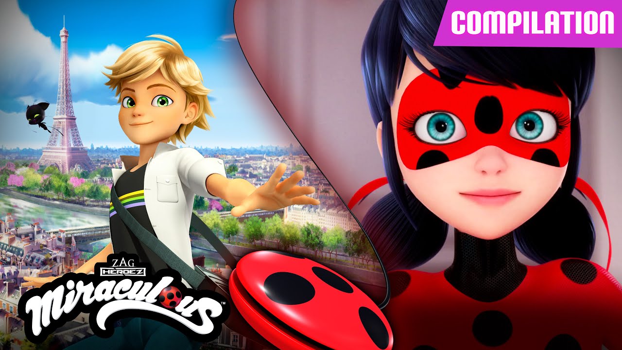 MIRACULOUS | 🐞 Compilation 🐾 FULL EPISODES ▶️ [Gamer - Animan] Season 1