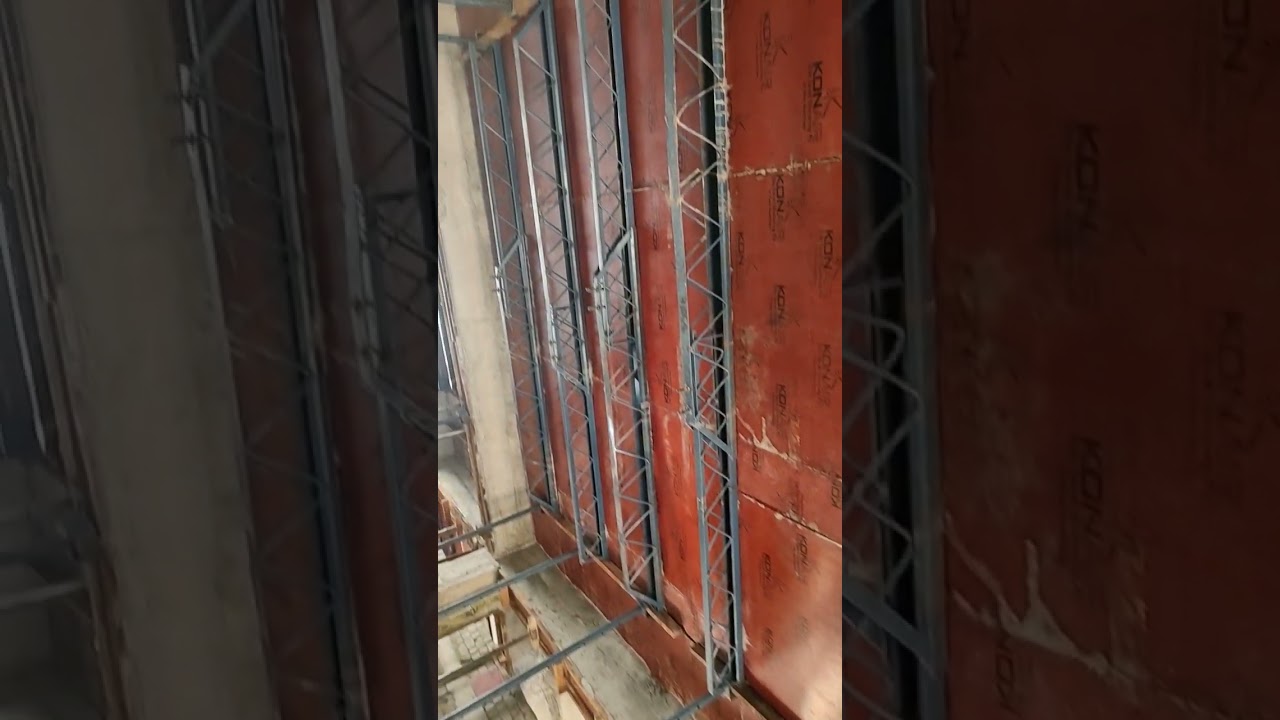 slab shuttering by use of Steel span and propjack #shorts