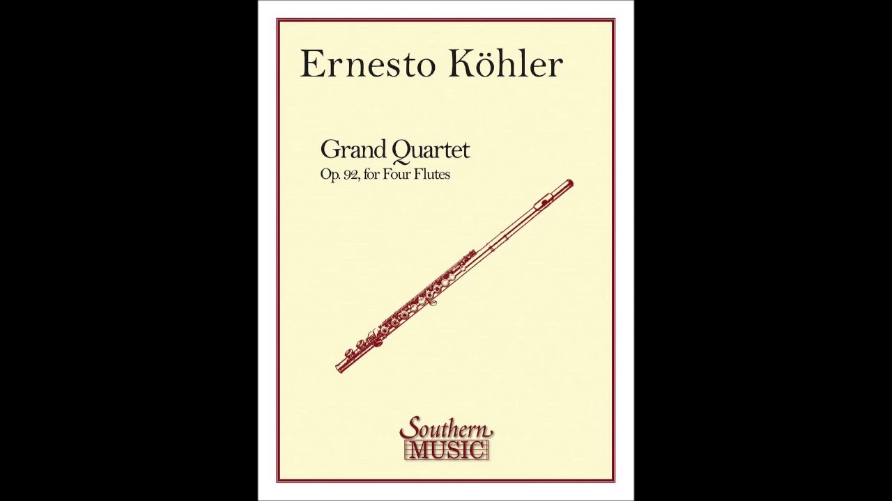 E. K&ouml;hler - Grand Quartet, Op. 92 - I. Allegro moderato