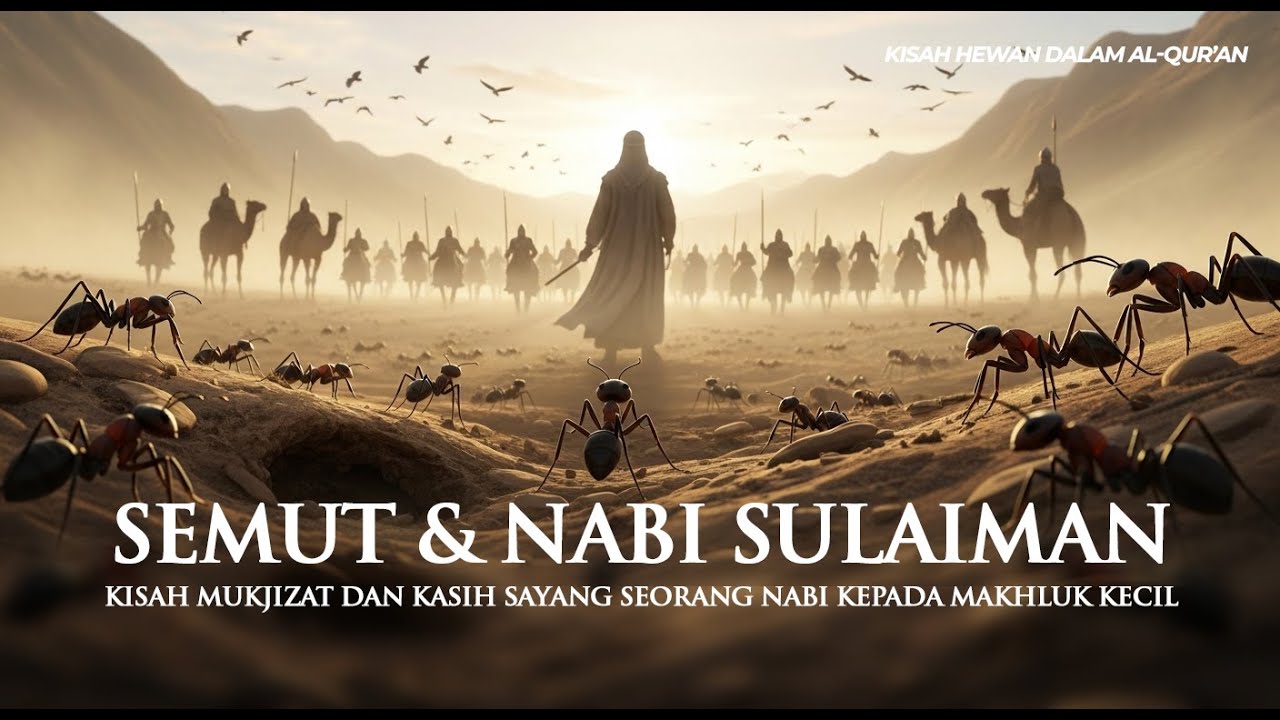 Kisah Hewan dalam Al-Qur'an: Semut dan Nabi Sulaiman, Kisah Mukjizat dan Kasih Sayang Nabi