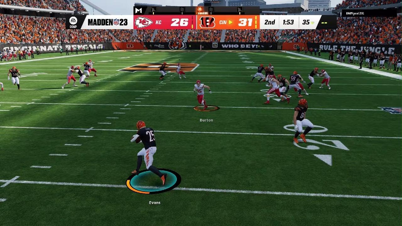 Madden NFL 23 jukes