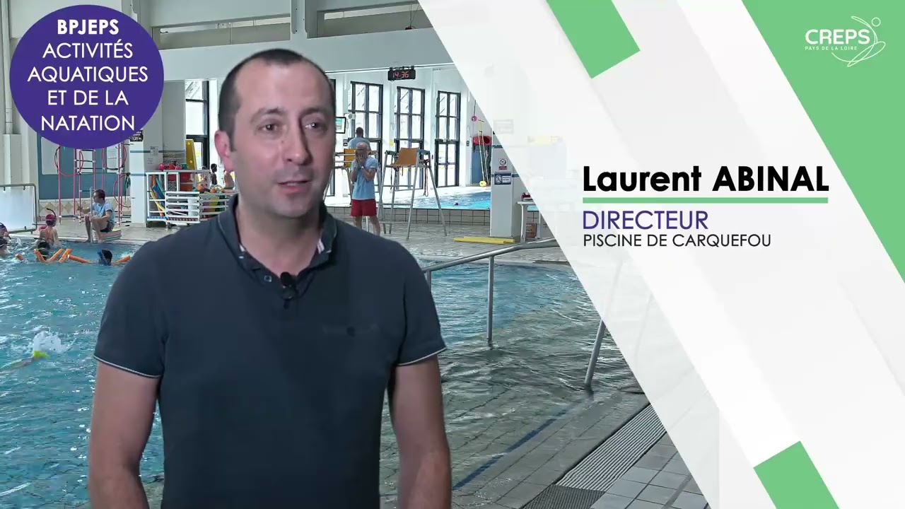 BPJEPS Activit&eacute;s Aquatiques et de la Natation - CREPS des Pays de la Loire