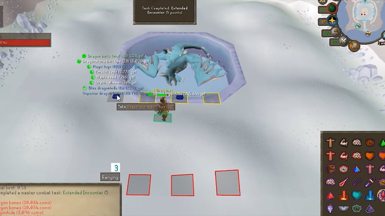 Extended Encounter Master Combat Achievement OSRS - Vorkath Task