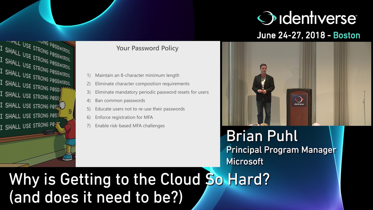 6/24  Why is Getting to the Cloud So Hard? (And Does it Have to Be?) | Identiverse 2018