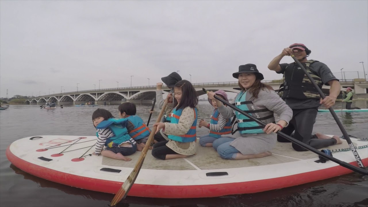 手賀沼親子SUP & Yoga 2019