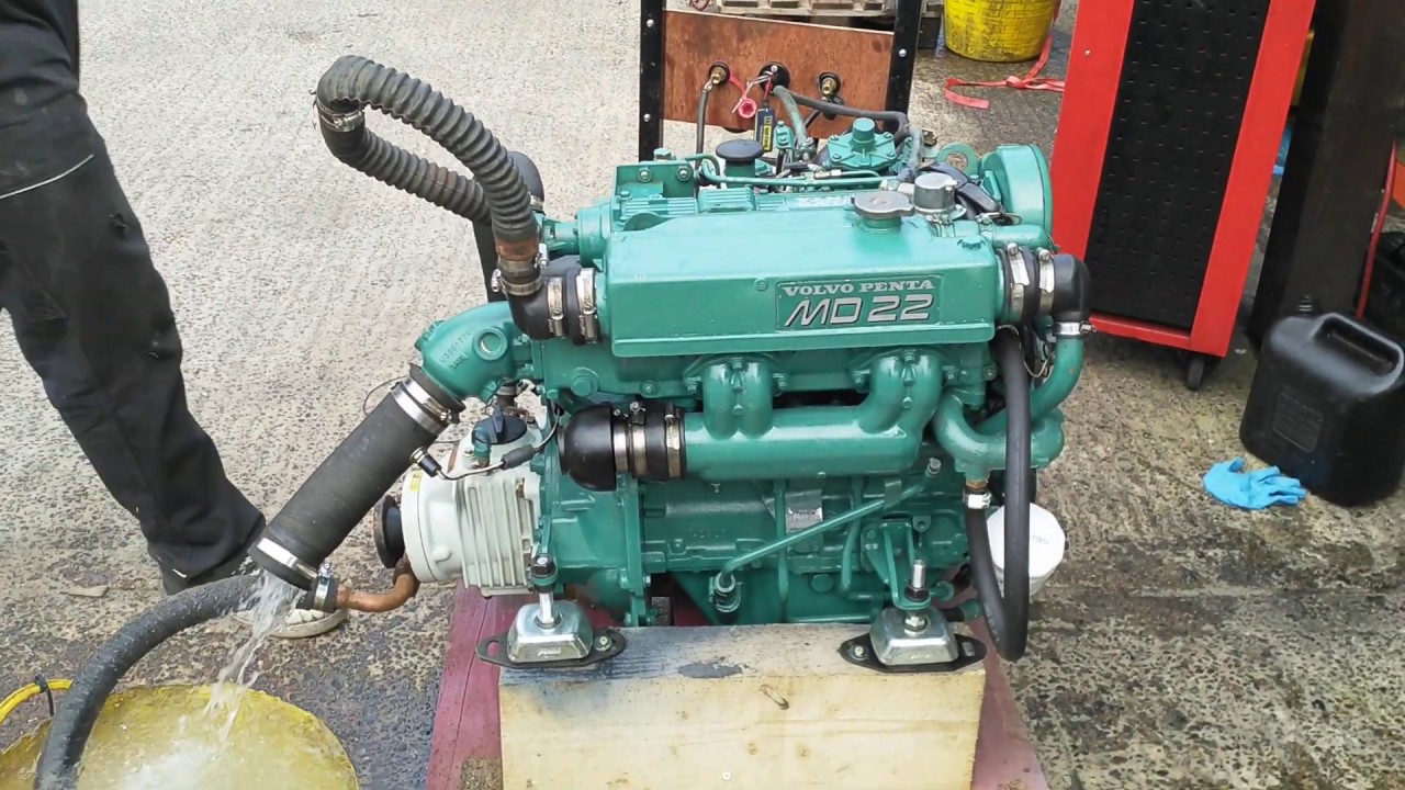 Volvo Penta MD22A 59hp Rebuilt Marine Diesel Engine