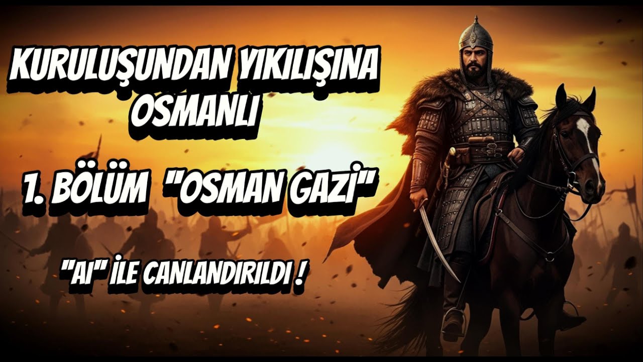 KURULUŞUNDAN YIKILIŞINA OSMANLI - 1. BÖLÜM ''OSMAN GAZİ''