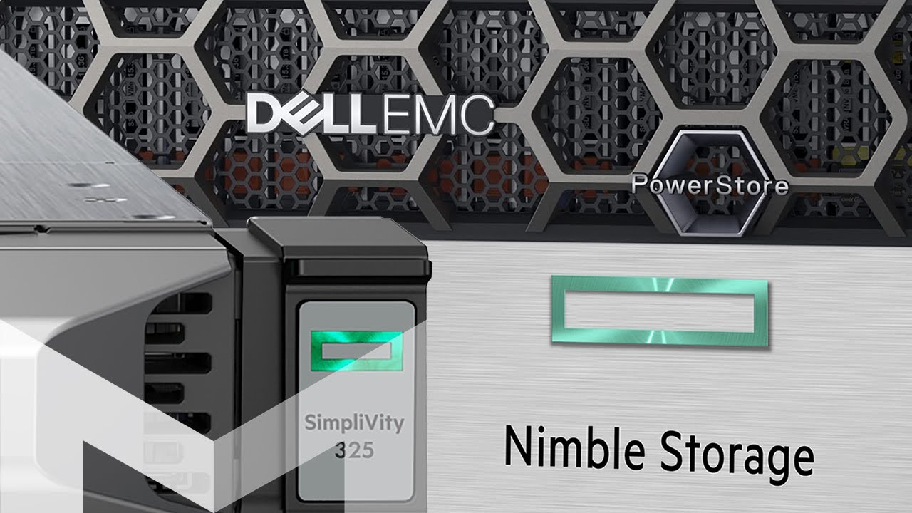 Dell EMC PowerStore with AppsON and HPE Hyperconvergence update