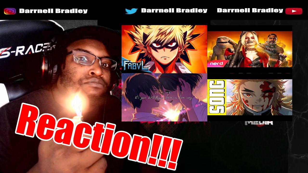 BAKUGO RAP - “REBEL!” | FabvL ft. Daddyphatsnaps [My Hero Academia] AND MORE!!! DB Reaction