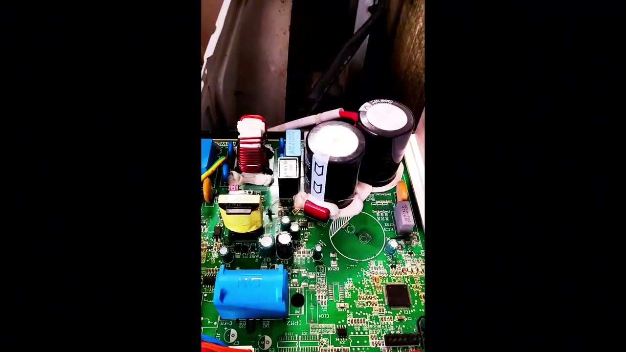 Minisplit inverter Rheem compresor arranca y se apaga - Porque se daña el ipm?