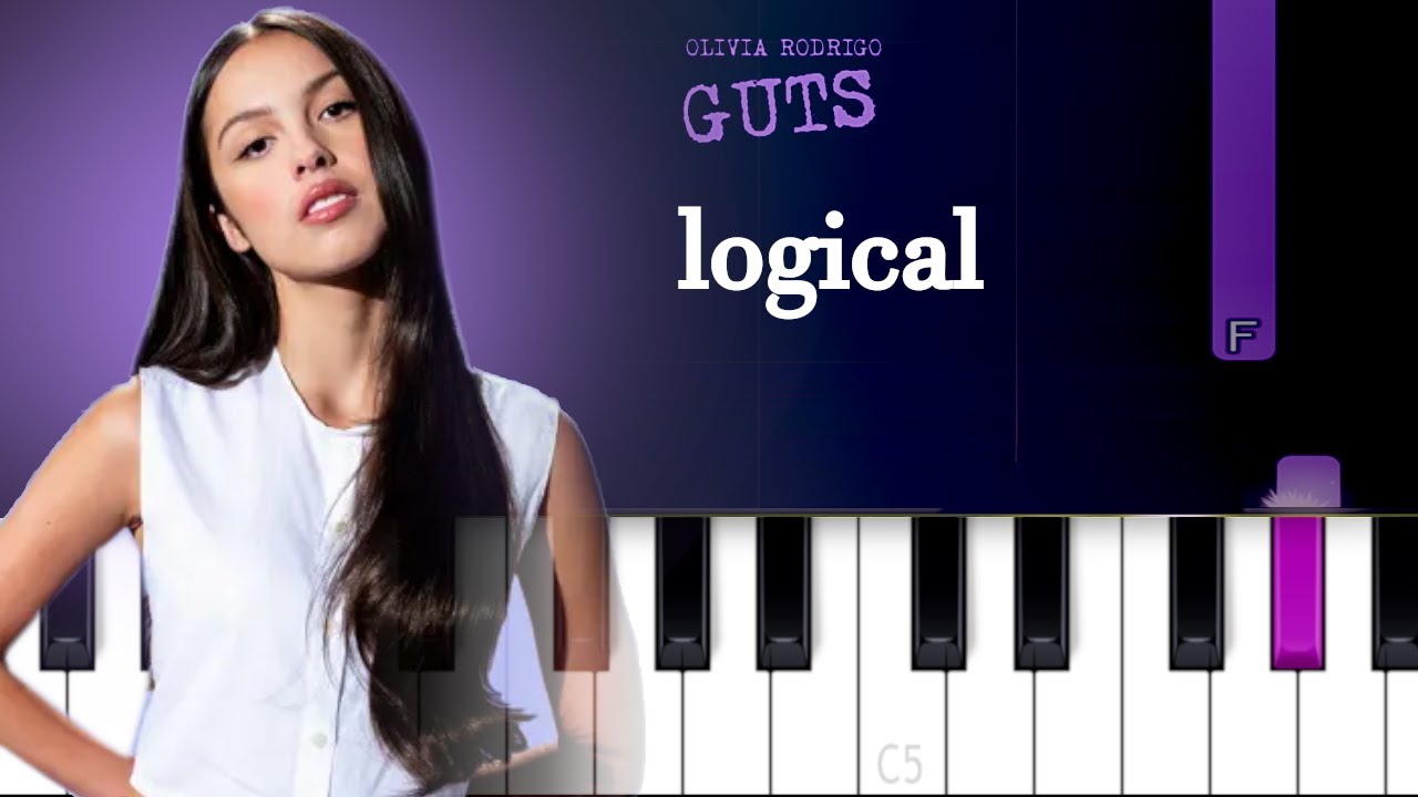 Olivia Rodrigo - logical  | Piano Tutorial