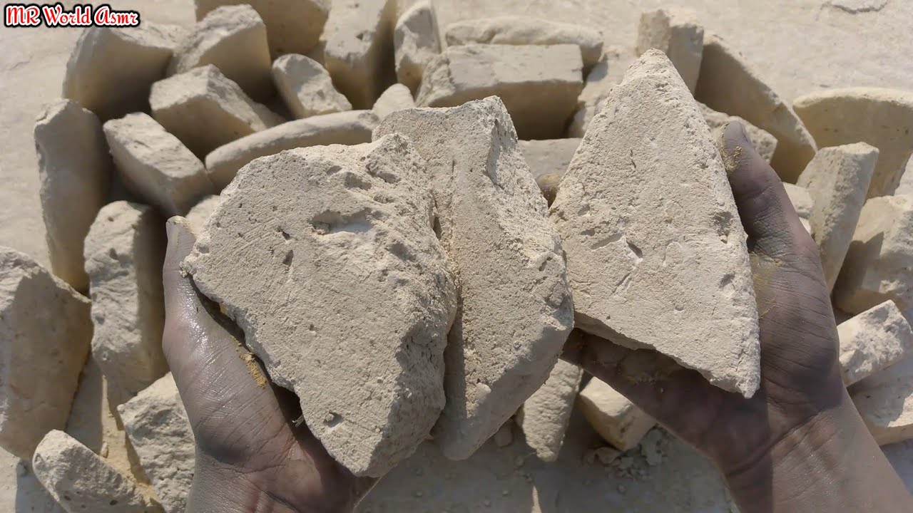 New bombastic🔥 crumbling video of pure mud dry floor & clay pot and water crumbling💣 lovers