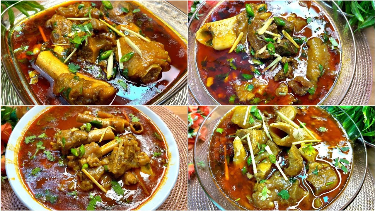 Lucknowi Special 4 Types Ke Zabardast Paye Recipe👌Most Delicious Healthy Winter Special 😋 