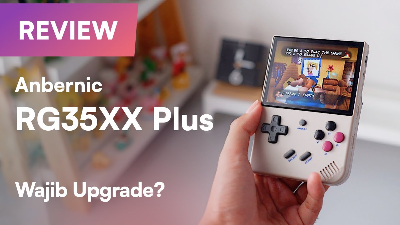 REVIEW Anbernic RG35XX Plus - Wajib Upgrade?