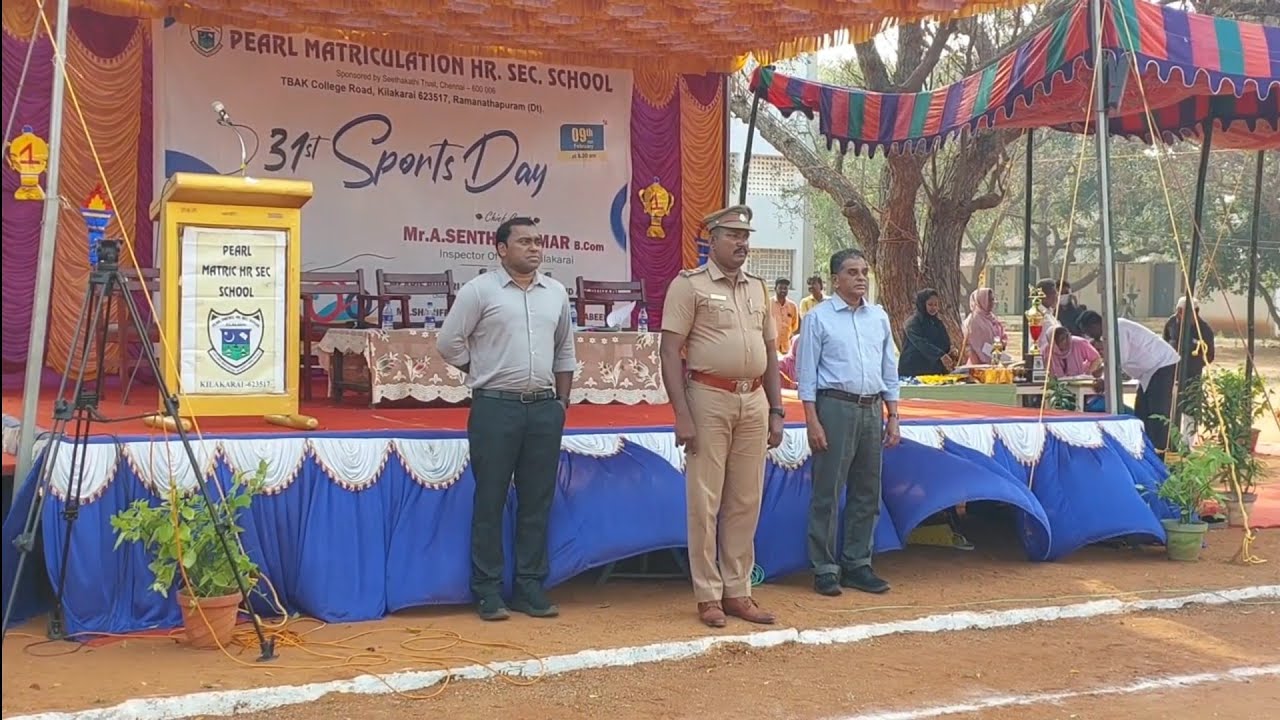 Pearl  Matriculation HR Sec School, 31st  Sports Day ,Part 1, Date  February 09-2025