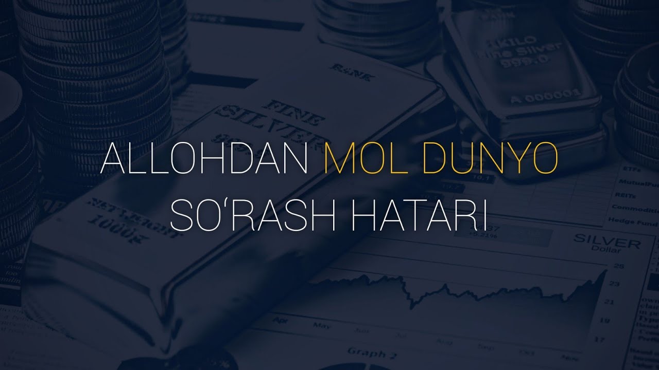 Allohdan mol dunyo soʻrash hatari &bull; Abdulloh Zufar Hafizahulloh