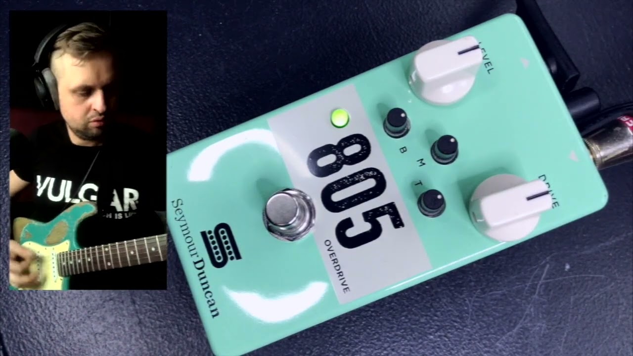 Seymour Duncan 805 Overdrive [studio review test]