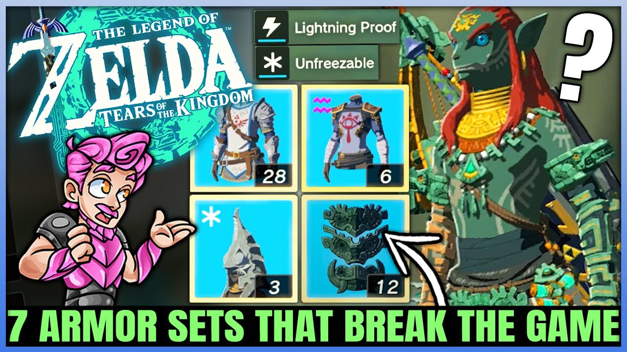 This Hidden Armor Set Makes You INVINCIBLE - 7 Best Armor Sets You NEED - Tears of the Kingdom!
