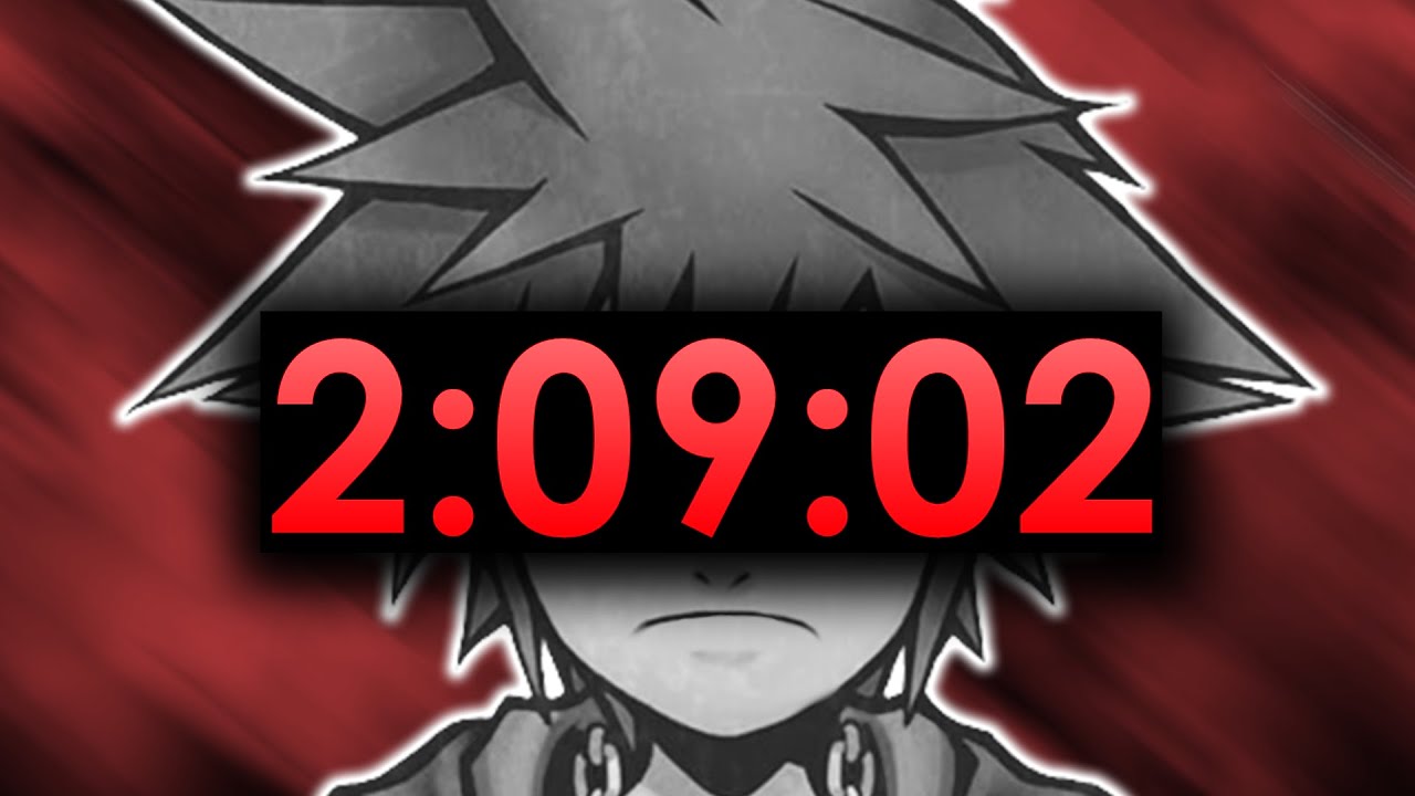 KINGDOM HEARTS' Most Difficult Speedrun