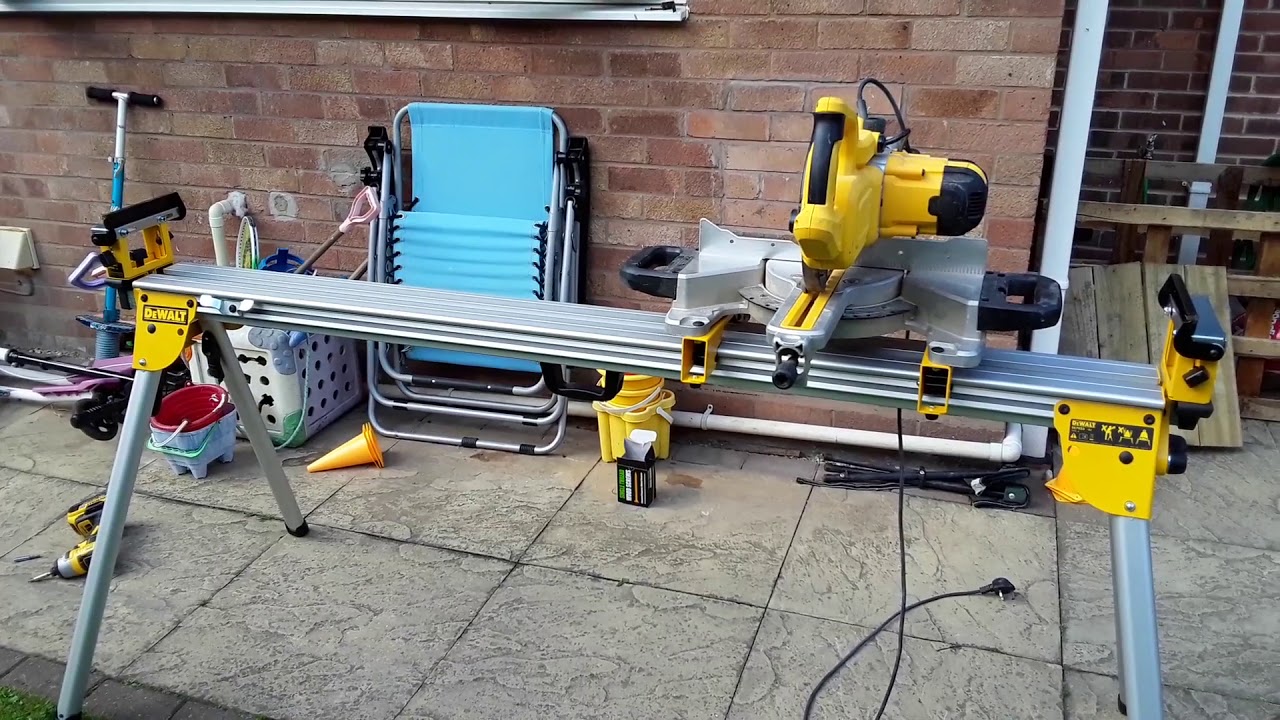 DeWalt saw bench