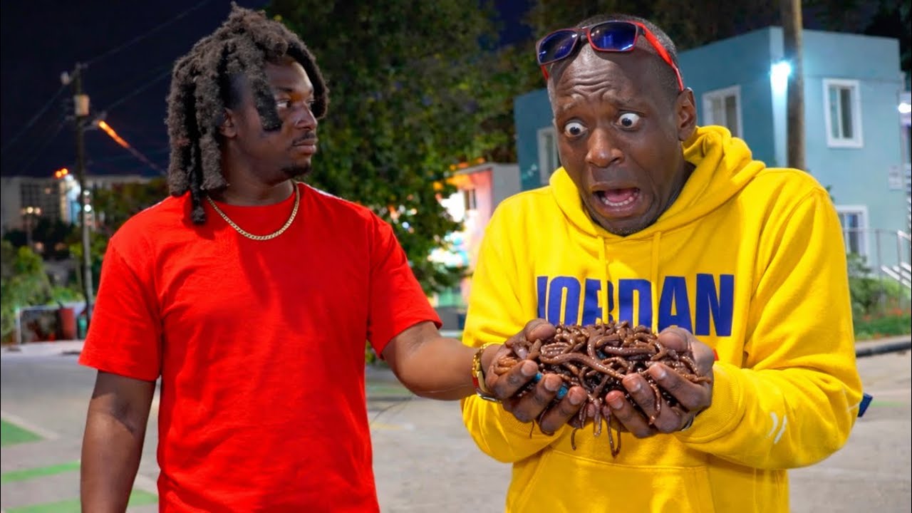 Paying Strangers in the Trenches to Eat Real Worms 
