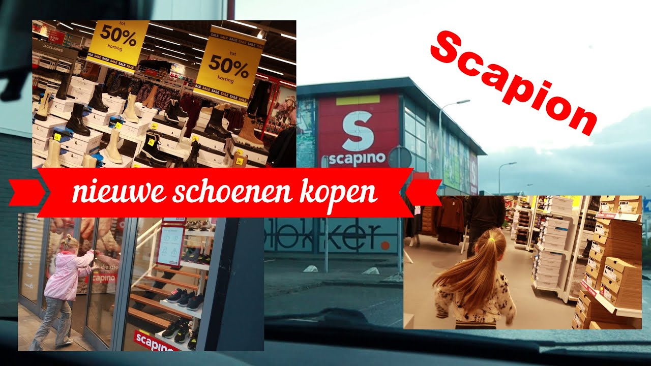 nieuwe schoenen kopen bij de scapino  een kleine dag vlogje