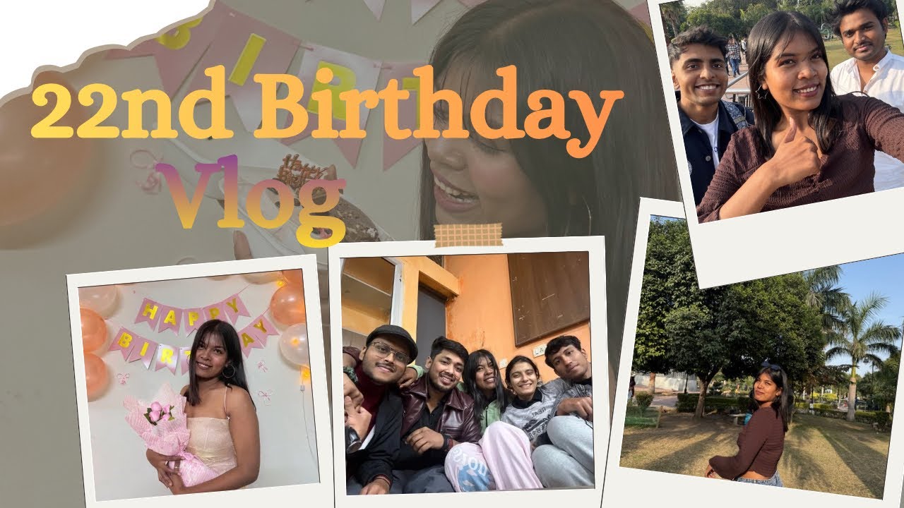 My 22nd Birthday at IIT DELHI | Manshi Netam | Maancheeez | IIT DELHI 