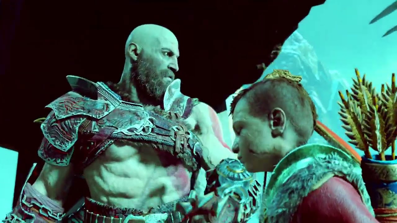 God Of War  | Kratos VS Baldur | Dragon Fight Scene | Xton Gaming #godofwar