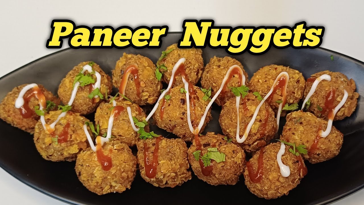 Paneer Nuggets Recipe || Paneer Bites || How To Make Crispy Paneer Nuggets || Iftar Recipe