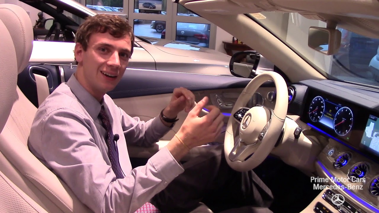 2019 Mercedes-Benz E-Class E450 Cabriolet video tour with Spencer