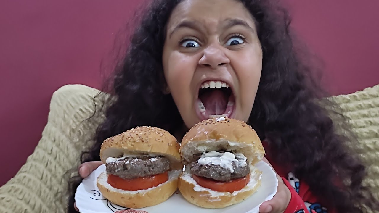 مفجوعة الهبورجر😱