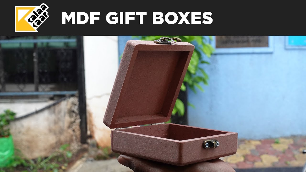 Making MDF gift boxes for Amazon.in
