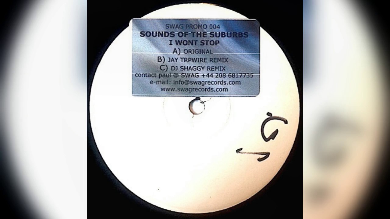 Sound Of The Suburbs - I Won't Stop (Jay Tripwire Remix)