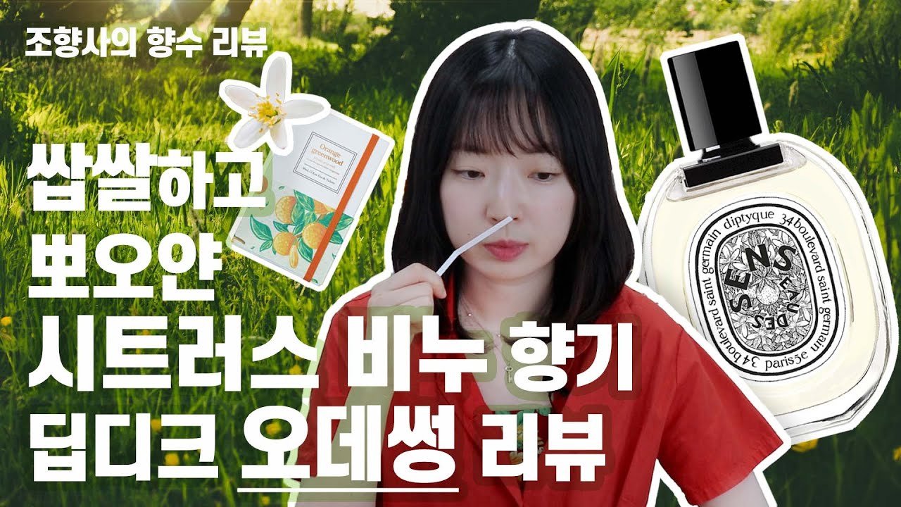조향사의 향수 리뷰) 쌉쌀한 시트러스 + 매력 터지는 잔향! 여름 향수로 강추하는 딥디크 오데썽 리뷰 _아임아론