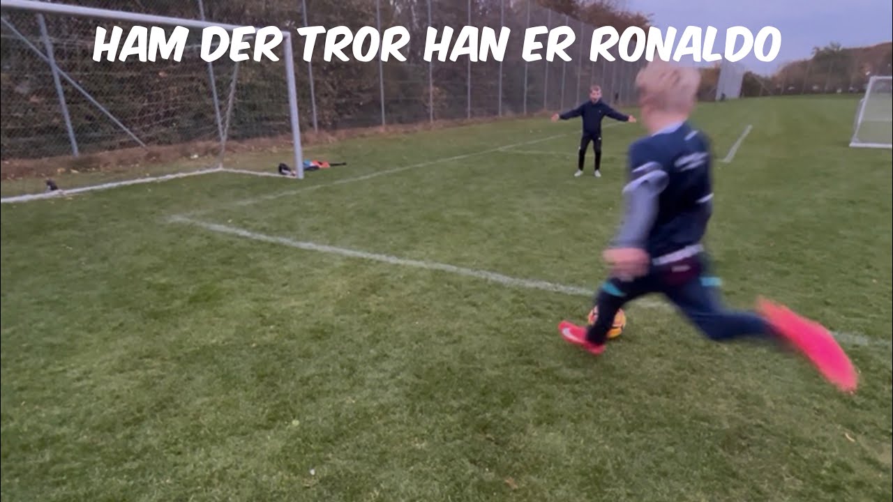 Ham der tror han er Ronaldo 
