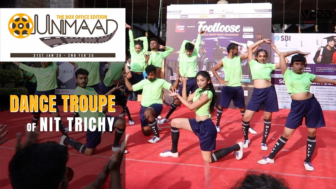 Dance Troupe of NIT Trichy | Footloose | Unmaad 2020 | IIM Bangalore | TheVerb Official