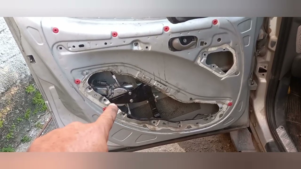 Doblô desalinhando vidro troca da guia