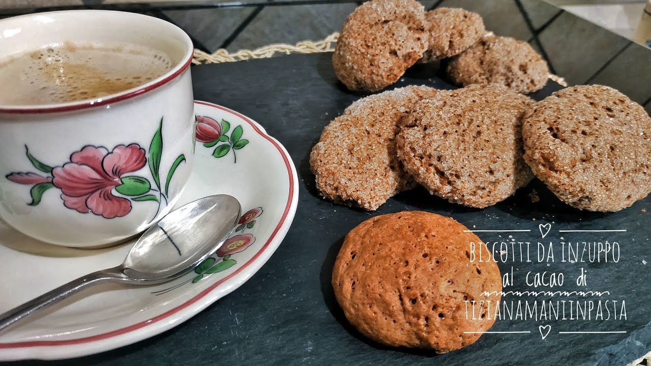 BISCOTTI DA INZUPPO AL CACAO
